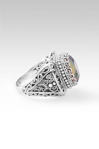 Never Leaves U Ring™ in Hayward's Muse™ Mystic Quartz - Dinner - only found at SARDA™