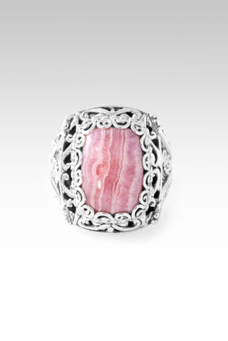 Never Leaves U Ring™ in Rhodochrosite - Dinner - only found at SARDA™