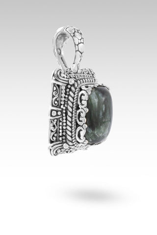Never Let Go Pendant™ in Seraphinite - Single Stone - only found at SARDA™