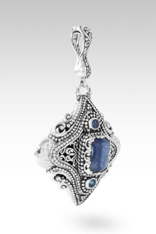 Never More Sure Pendant™ in Blue Kyanite & Sheer Luck™ Mystic Topaz - Multi Stone - only found at SARDA™