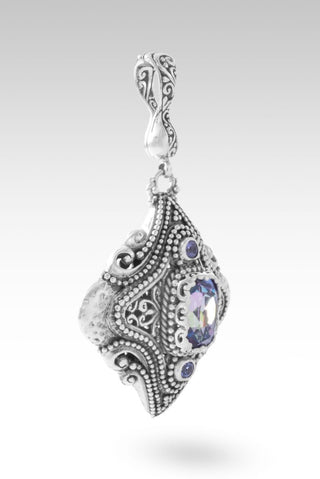 Never More Sure Pendant™ in Bluejay Jazz™ Mystic Quartz & Tanzanite - Multi Stone - only found at SARDA™