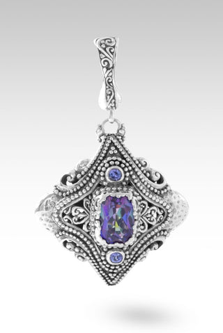 Never More Sure Pendant™ in Bluejay Jazz™ Mystic Quartz & Tanzanite - Multi Stone - only found at SARDA™