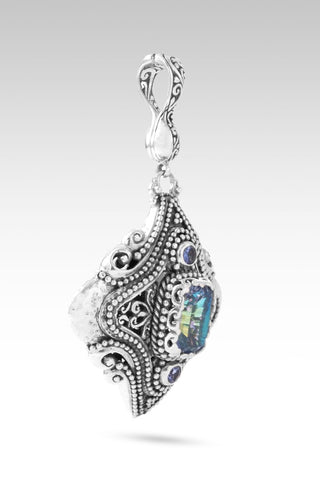 Never More Sure Pendant™ in By The Sea™ Mystic Quartz & Tanzanite - Multi Stone - only found at SARDA™