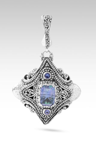 Never More Sure Pendant™ in By The Sea™ Mystic Quartz & Tanzanite - Multi Stone - only found at SARDA™