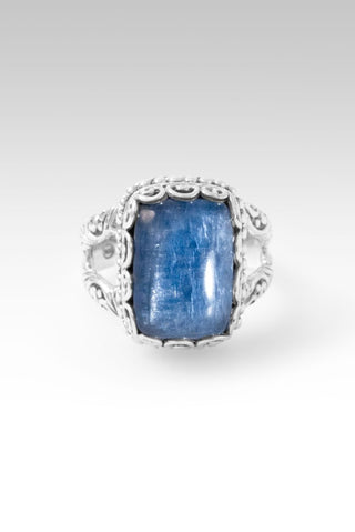 Never Steered Wrong Ring™ in Blue Kyanite - Split Shank - only found at SARDA™