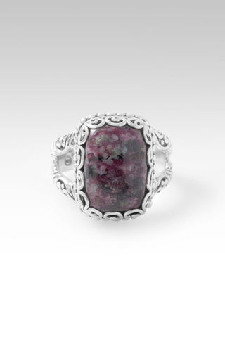 Never Steered Wrong Ring™ in Eudialyte - Split Shank - only found at SARDA™