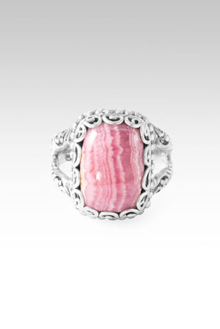 Never Steered Wrong Ring™ in Rhodochrosite - Split Shank - only found at SARDA™