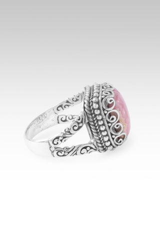 Never Steered Wrong Ring™ in Rhodochrosite - Split Shank - only found at SARDA™