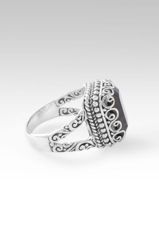 Never Steered Wrong Ring™ in Smoky Quartz - Dinner - only found at SARDA™