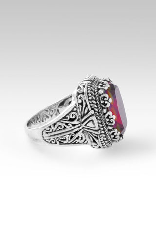 Never The Same Ring™ in Bee Pink™ Mystic Quartz - Statement - only found at SARDA™