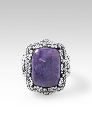 Never The Same Ring™ in Charoite - Statement - only found at SARDA™