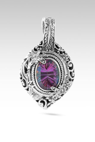 No More Even If's Pendant™ in Hawaiian Breeze™ Mystic Quartz - Single Stone - only found at SARDA™