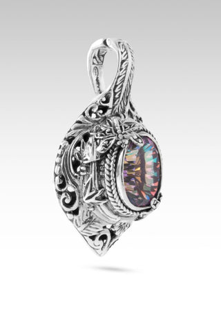 No More Even If's Pendant™ in Hawaiian Breeze™ Mystic Quartz - Single Stone - only found at SARDA™