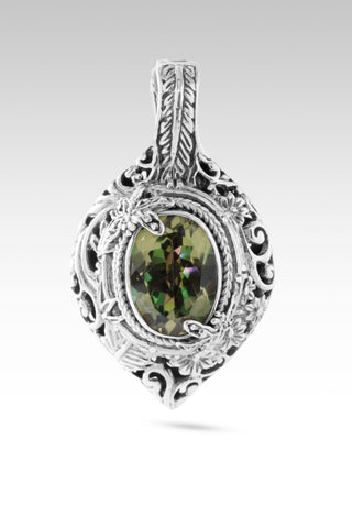No More Even If's Pendant™ in Willy Nilly™ Mystic Quartz - Single Stone - only found at SARDA™