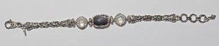 No More Fear Bracelet™ in Blue Grey Sapphire & Celestial Coated Moonstone - Multi Stone - only found at SARDA™
