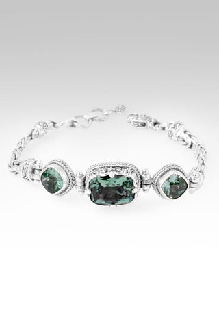 No More Fear Bracelet™ in Green Lab Created Quartz & Paraiba Lab Created Spinel - Multi Stone - only found at SARDA™