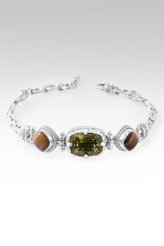 No More Fear Bracelet™ in Olive Quartz & Tiger's Eye - Multi Stone - only found at SARDA™