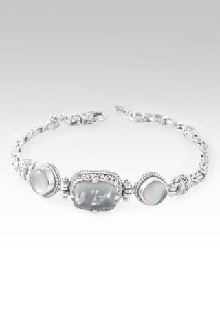No More Fear Bracelet™ in White Mother of Pearl & Quartz - Multi Stone - only found at SARDA™