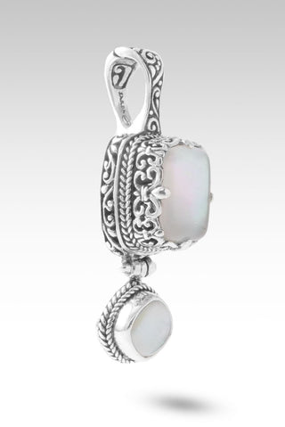No More Worries Pendant™ in White Mother of Pearl & Quartz - Multi Stone - only found at SARDA™