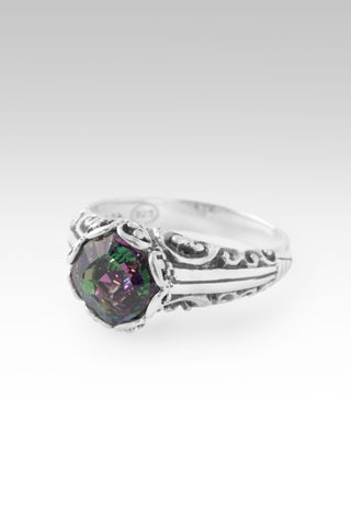 No More Worries Ring™ in Chrome Chameleon™ Mystic Quartz - Dinner - only found at SARDA™