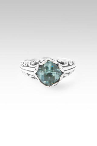 No More Worries Ring™ in Paraiba Lab Created Spinel - Dinner - only found at SARDA™