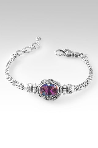 No Need 4 Stressin' Bracelet™ in Hawaiian Breeze™ Mystic Quartz - Single Stone - only found at SARDA™