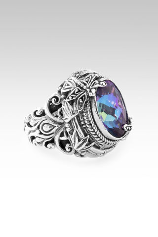 No Second Guessing Ring™ in Bluejay Jazz™ Mystic Quartz - Dinner - only found at SARDA™