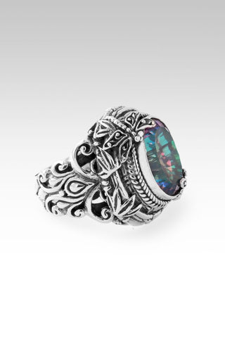No Second Guessing Ring™ in Hawaiian Breeze™ Mystic Quartz - Dinner - only found at SARDA™