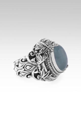 No Second Guessing Ring™ in Paraiba Chalcedony - Dinner - only found at SARDA™