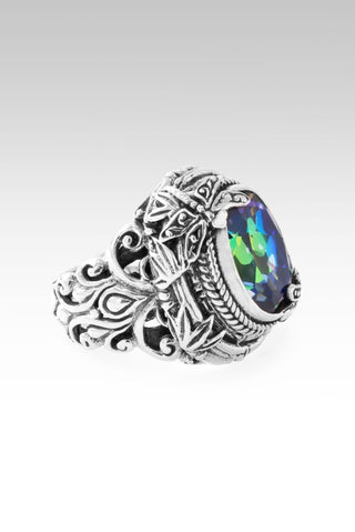 No Second Guessing Ring™ in Richey Blue™ Mystic Quartz - Dinner - only found at SARDA™