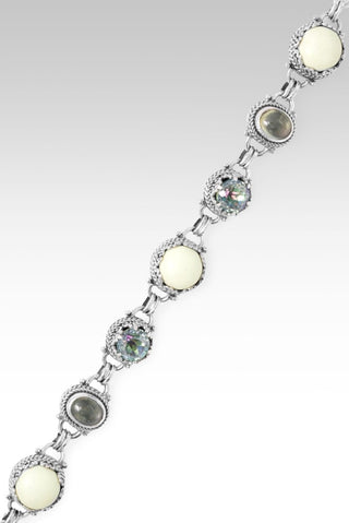 Nobody Out Gives U Bracelet™ in Lemon Chrysoprase, Novel™ Mystic Quartz & Prehnite - Multi Stone - only found at SARDA™
