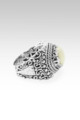 Nobody Out Gives U Ring™ in Novel™ Lemon Chrysoprase - Dinner - only found at SARDA™