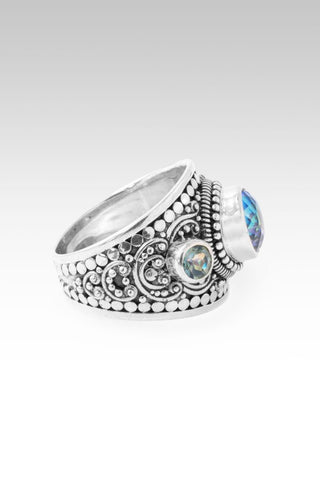 Nobody Out Gives U Ring™ in Novel™ Mystic Quartz & Bali Crush™ Mystic Topaz - Dinner - only found at SARDA™