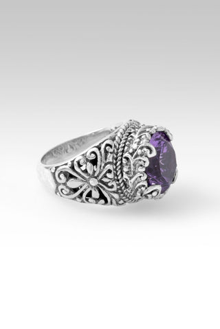 Not Alone, Never Ring™ in Amethyst - Dinner - only found at SARDA™