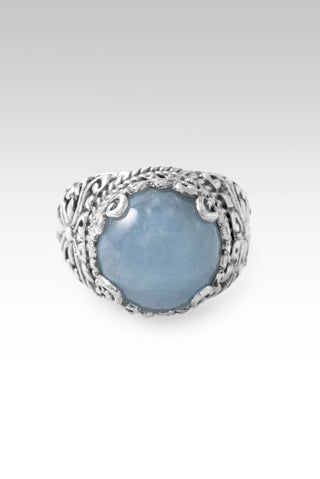 Not Alone, Never Ring™ in Aquamarine - Dinner - only found at SARDA™