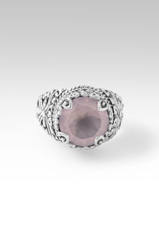 Not Alone, Never Ring™ in Cloud Pink Rose Quartz - Dinner - only found at SARDA™