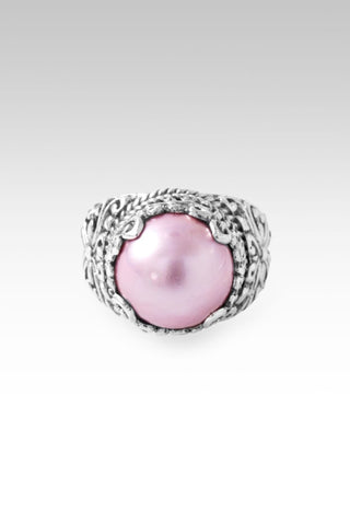Not Alone, Never Ring™ in Pink Mabe Pearl - Dinner - only found at SARDA™
