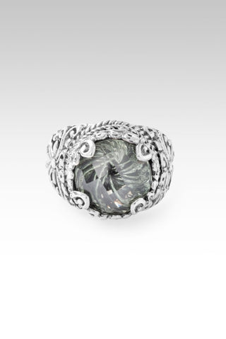 Not Alone, Never Ring™ in Prasiolite - Dinner - only found at SARDA™