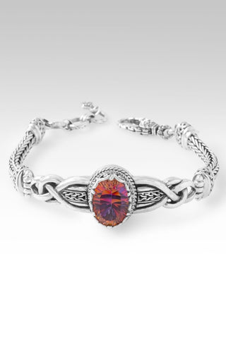 Not My Battle Bracelet™ in Aboveboard™ Mystic Quartz - Single Stone - only found at SARDA™