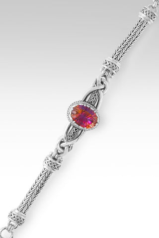 Not My Battle Bracelet™ in Aboveboard™ Mystic Quartz - Single Stone - only found at SARDA™