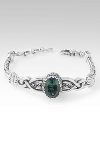 Not My Battle Bracelet™ in Morning Mist™ Mystic Quartz - Single Stone - only found at SARDA™