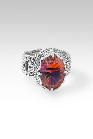 Not Today Satan Ring™ in Aboveboard™ Mystic Quartz - Dinner - only found at SARDA™