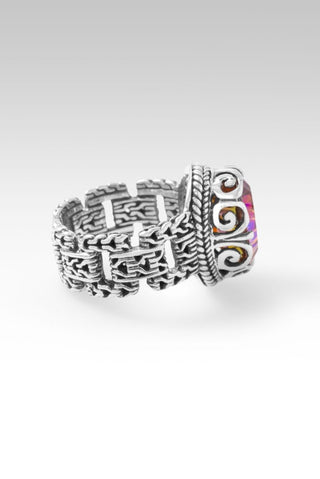 Not Today Satan Ring™ in Aboveboard™ Mystic Quartz - Dinner - only found at SARDA™