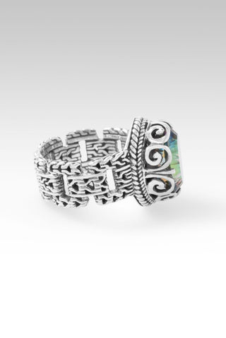 Not Today Satan Ring™ in Morning Mist™ Mystic Quartz - Dinner - only found at SARDA™