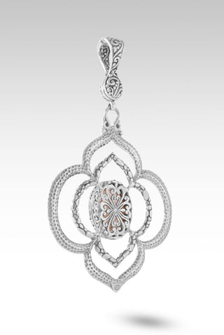 Nothing He Can't Do Pendant™ in Galaxy Rutilated Quartz - Single Stone - only found at SARDA™