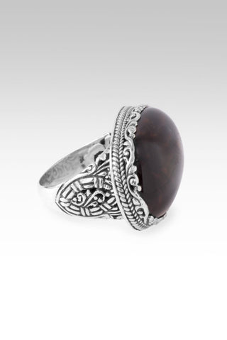 Nothing He Can't Do Ring™ in Chocolate Tiger's Eye - Statement - only found at SARDA™