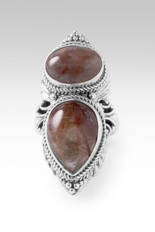 Nothing He Can't Do Ring™ in Galaxy Rutilated Quartz - Statement - only found at SARDA™