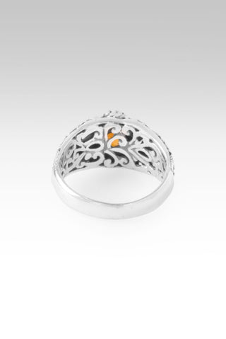 Nothing He Can't Do Ring™ in Madeira Citrine - Dinner - only found at SARDA™