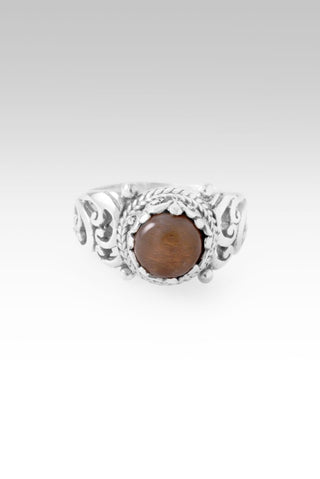 Nothing He Can't Do Ring™ in Strawberry Mocha Sunstone - Dinner - only found at SARDA™