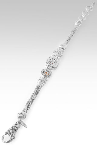 Nothing is Impossible with God Bracelet™ in Padparadscha Lab Created Sapphire - Multi Stone - only found at SARDA™